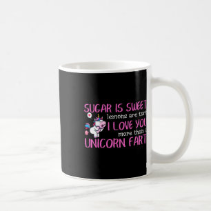 Funny Valentine Unicorn Poem Pun Gift Coffee Mug