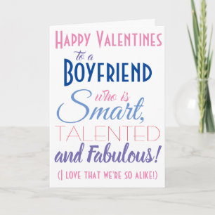 Funny Valentines Boyfriend Card