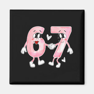 Funny Valentines Day 6 7 Six Seven Meme Valentine Magnet