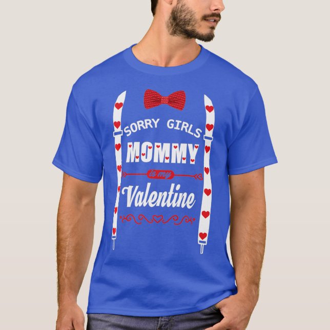 Funny Valentines Day Bow Tie Present For Your T-Shirt (Front)