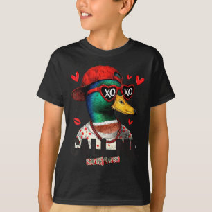 Funny Valentines Day Call Me Duck Hunting Men Wome T-Shirt