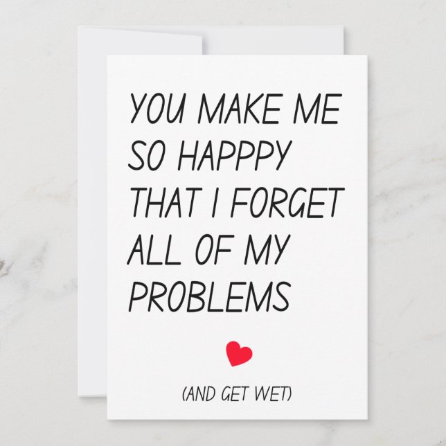 Funny Valentines Day card (Front)