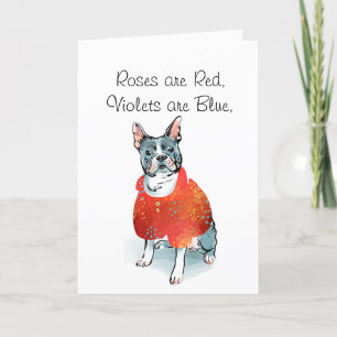 Funny Valentine's Day Card from Dog Mum