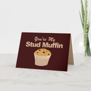 Funny Valentines Day Cards, Stud Muffin Holiday Card