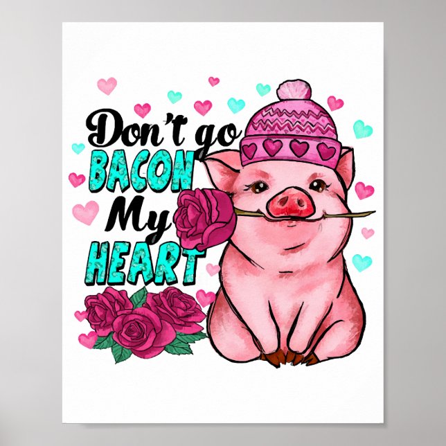 Funny Valentine's Day for Farm Animals lover 💖  Poster (Front)