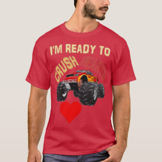 Funny Valentines Day Gift Ix27m Ready To Crush Hea T-Shirt