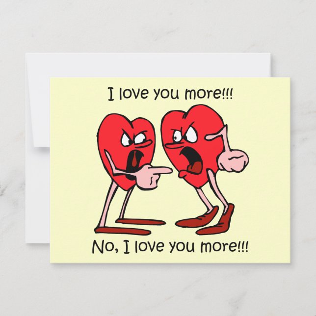 Funny Valentine's Day Holiday Card (Front)
