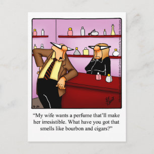 Funny Valentine's Day Humour Postcard