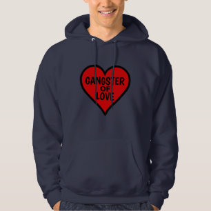 Funny Valentine's Day, Men's T-shirts, Gangster Hoodie