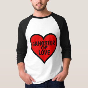 Funny Valentine's Day, Men's T-shirts, Gangster T-Shirt