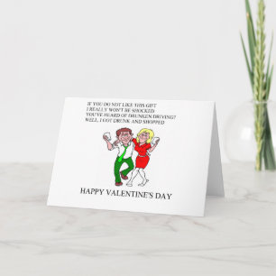 funny valentine's day poem holiday card