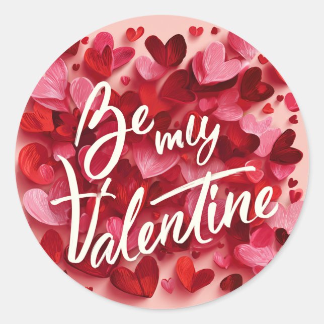 Funny Valentine's Day Sticker Pack – Cute Gift  (Front)