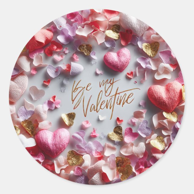 Funny Valentine's Day Sticker Pack – Cute Gift  (Front)