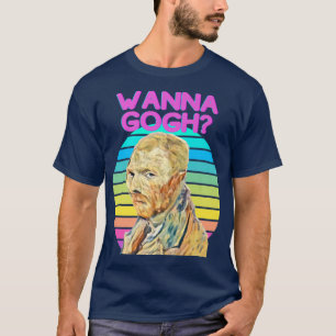 Funny Van Gogh Gift for Artist Popular Fine Art Wa T-Shirt