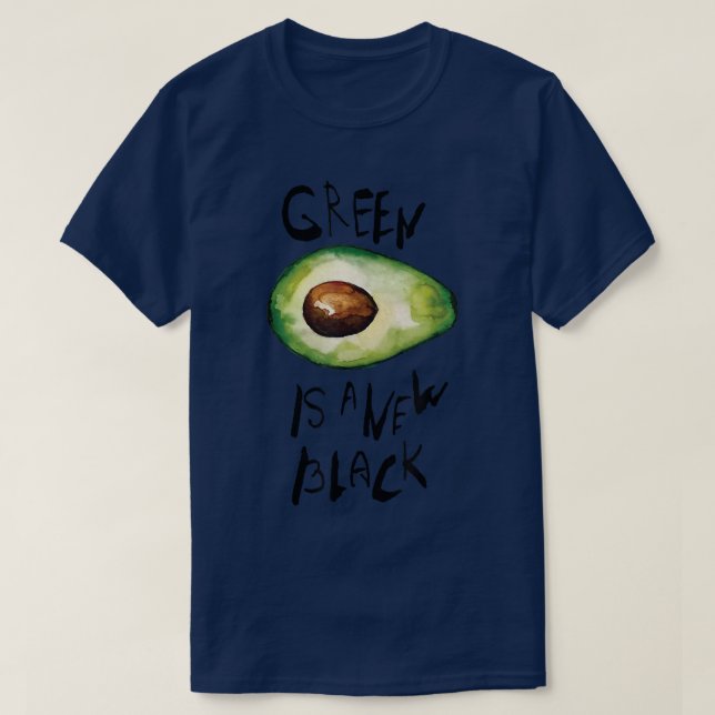 Funny Vegan Avocado Guac Vegetarians Guacamole Lov T-Shirt (Design Front)