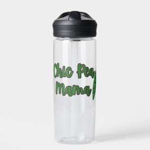 Funny Vegan Chic Pea Mama Women’s  Water Bottle