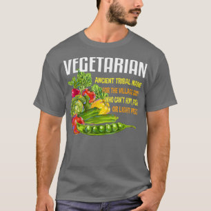 Funny Vegan Vegetarian Men Women Kids Boys Girls T-Shirt