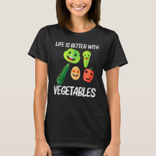 Funny Vegetables For Men Women Fruit Veggies Garde T-Shirt