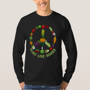 Funny Vegetarian Men Women Cool Vegan Veggie Vegan T-Shirt