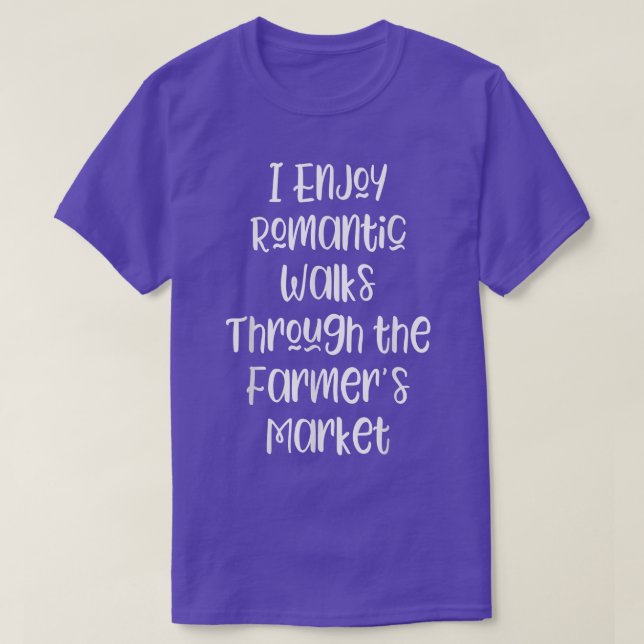Funny Vegetarian Slogan  T-Shirt (Design Front)