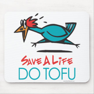 Funny Vegetarian, Vegan DO TOFU Mouse Mat