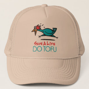Funny Vegetarian, Vegan DO TOFU Trucker Hat
