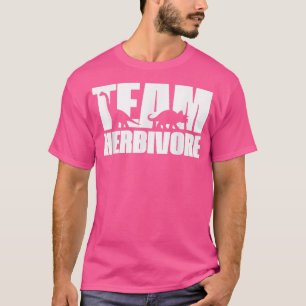 Funny Vegetarian Vegan, Team Herbivore Cool Sarcas T-Shirt