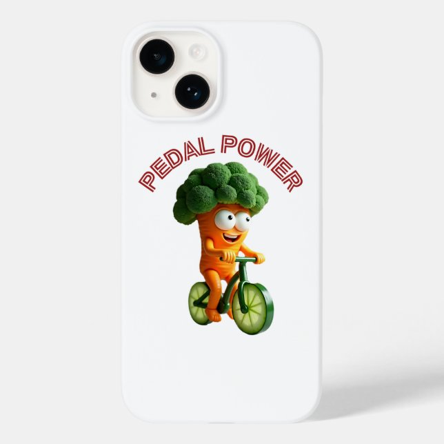 Funny Veggie Rider  Case-Mate iPhone Case (Back)