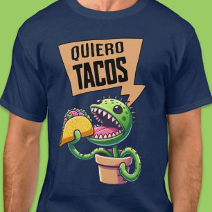Funny Venus Fly Trap Taco Spanish Shirt
