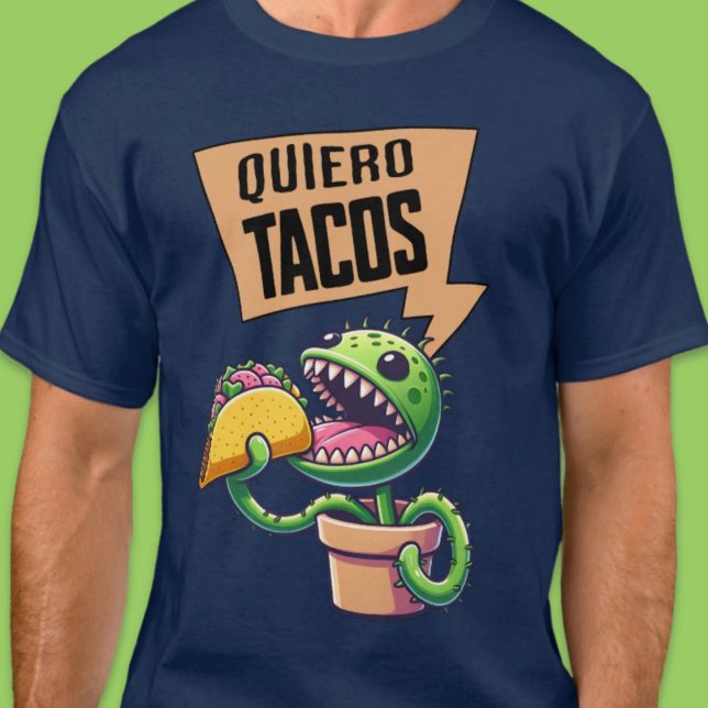 Funny Venus Fly Trap Taco Spanish Shirt (Funny Venus Fly Trap Taco Spanish Shirt)