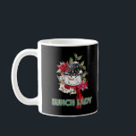 Funny Very Merry Lunch Lady Snowman Christmas Paja Coffee Mug<br><div class="desc">Funny Very Merry Lunch Lady Snowman Christmas Pajama Xmas T-Shirt</div>