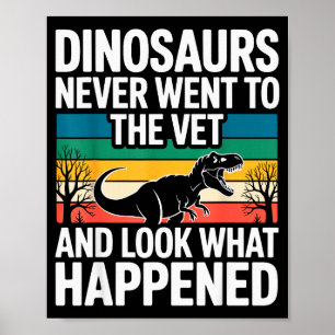 Funny Veterinarian Design For Men Women Vet Tech V Poster