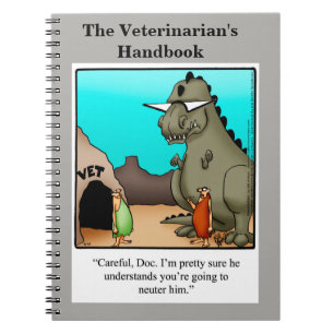Funny Veterinarian's Humour Notebook