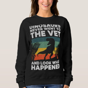 Funny Veterinary Art For Men Women Kids Veterinari Sweatshirt
