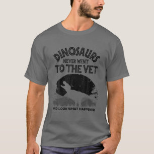 Funny Veterinary For Men Women Zoo Technician Vet T-Shirt