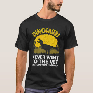 Funny Veterinary For Men Women Zoo Technician Vet T-Shirt