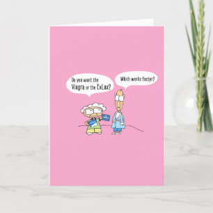 Funny Viagra Valentine Card - 009V