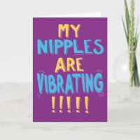 Funny Vibrating Nipples Birthday