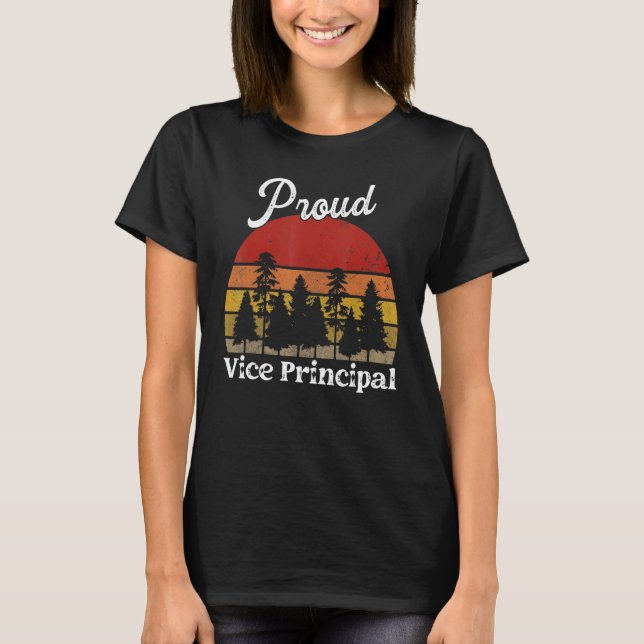 Funny Vice Principal Shirts Job Title Professions (Front)