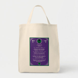 Funny Victorian Tennis Rules Art Tote Bag