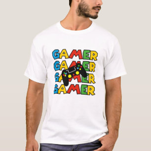 Funny Video Game Addicts, Hip Gamers Tee