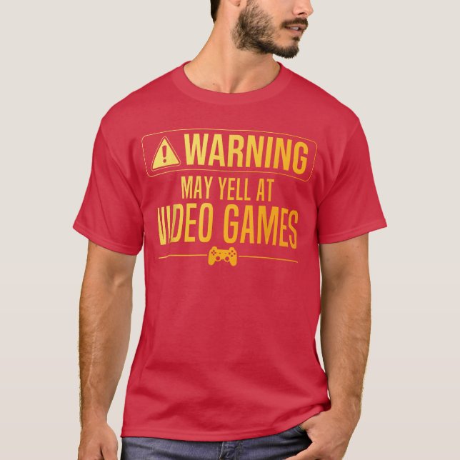 Funny Video Game Art For Men Women Gaming Nerd PC  T-Shirt (Front)