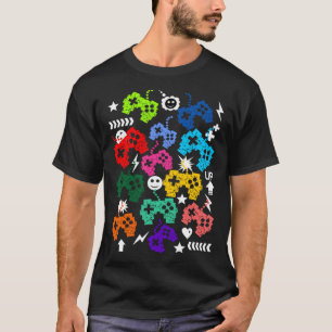 Funny Video Game Controller for Gamers Boys Kids T T-Shirt