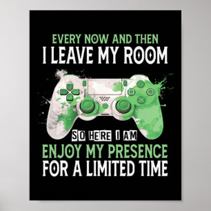 Funny Video Game Controller Gamer Gifts For Boy Ki Poster