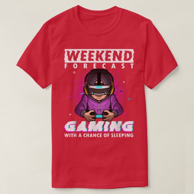Funny Video Game Design For Men Women Video Gamer  T-Shirt (Design Front)