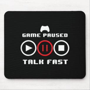 Funny Video Game Design For Men Women Video Gaming Mouse Mat
