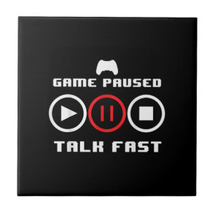 Funny Video Game Design For Men Women Video Gaming Tile