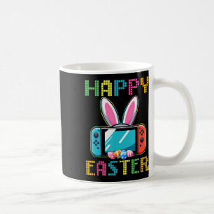 Funny Video Game Easter Bunny Gaming Controller Ga Coffee Mug