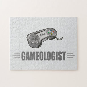 Funny Video Gamer Jigsaw Puzzle