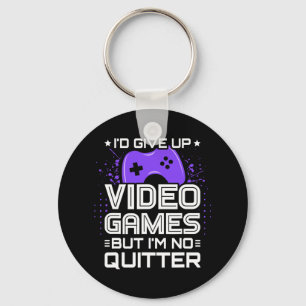 Funny Video Gamer - Pc Console Gaming - Video Game Key Ring